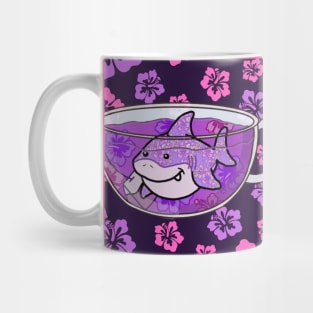 Floral Shark Tea Mug